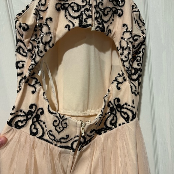 Speechless Light Pink and Black Formal Dress - Picture 7 of 10
